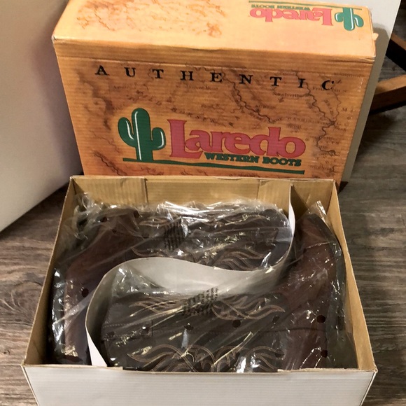 Ladies “NIB” Laredo Size 9.5M Boots Copper Kettle 11 Trucker - Picture 6 of 7